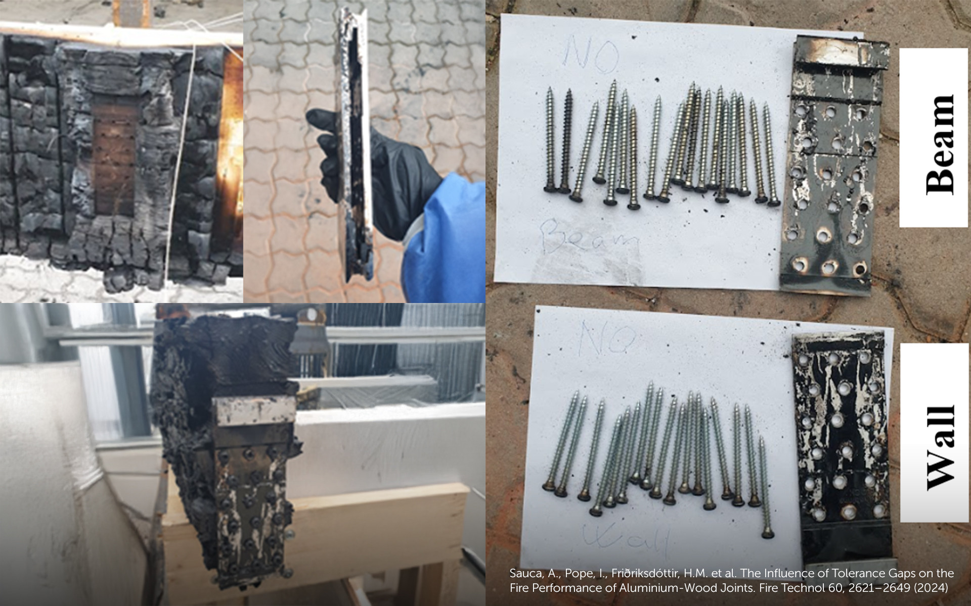 Fire resistance in timber structure